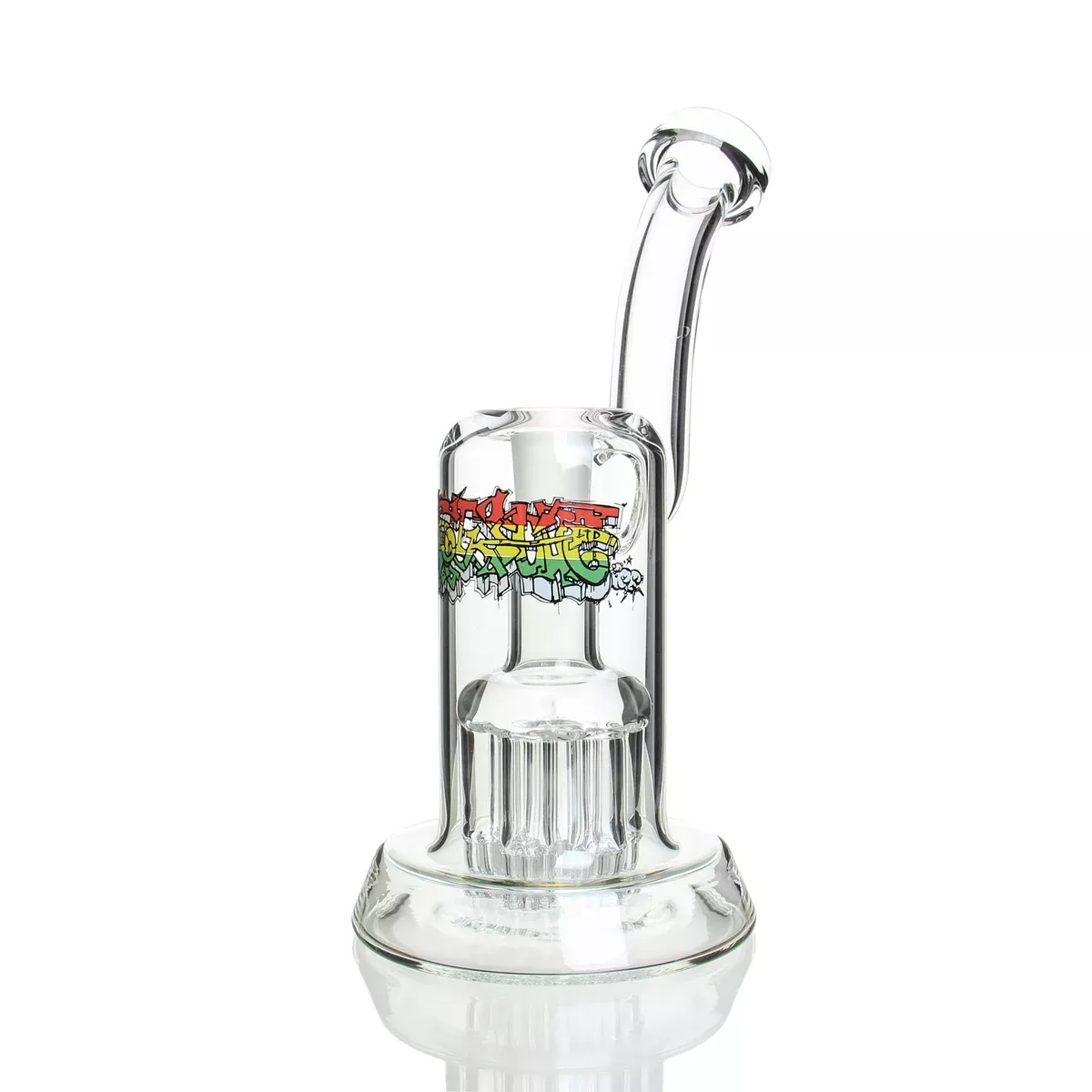 Leisure Glass - 44 Mag Bubbler - Rasta
