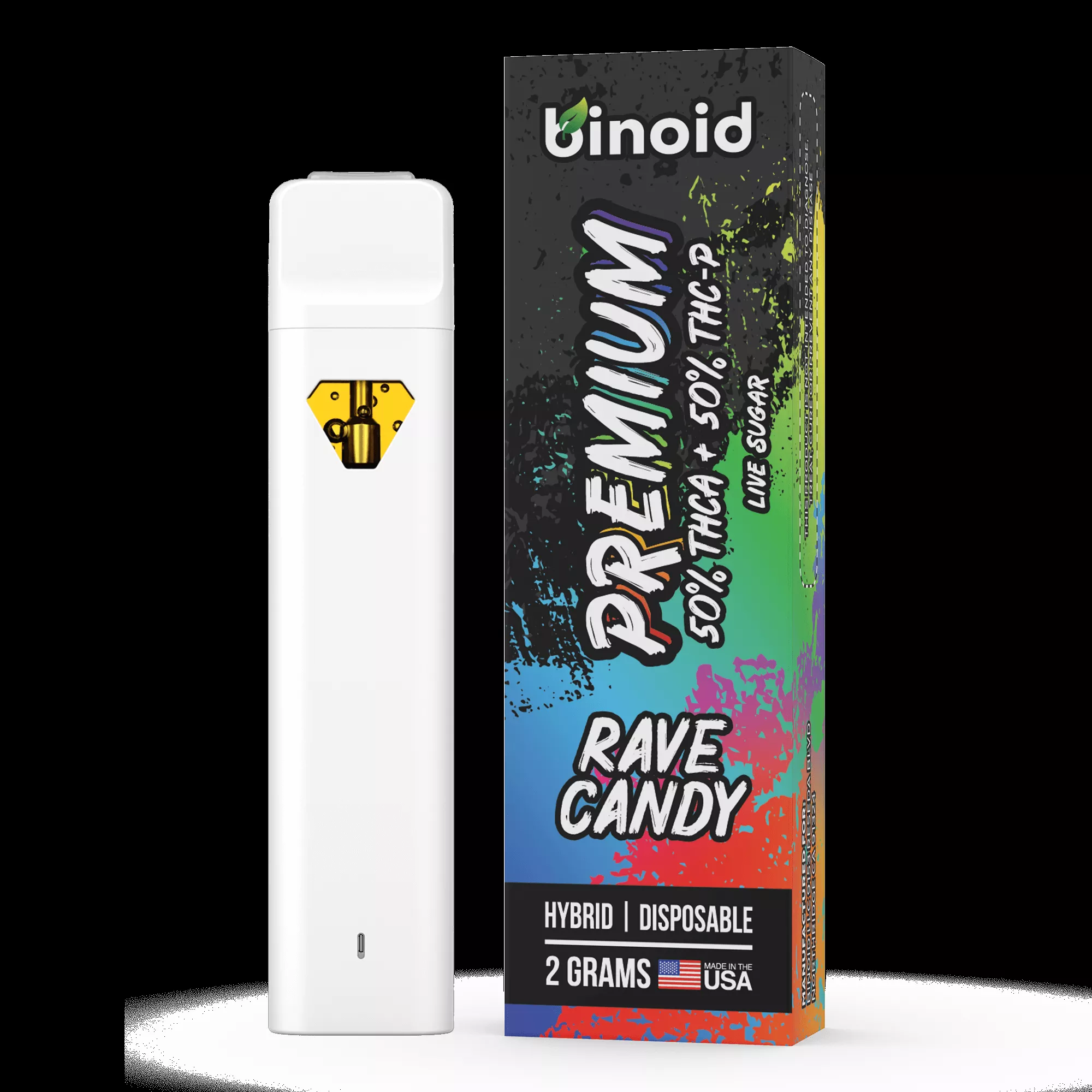 Live Sugar THCA + THC-P Disposable Vape – Pure 50/50