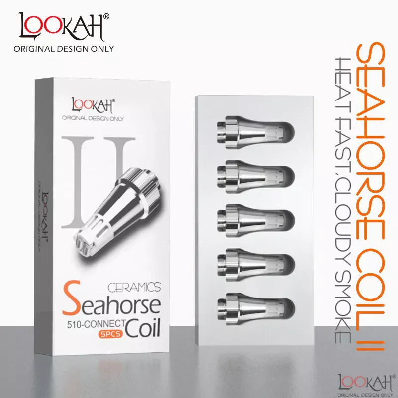 Lookah Seahorse Ceramic Coil Type II – 5 Pack