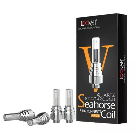 Lookah Seahorse Quartz V 510 Coil – 4-Pack