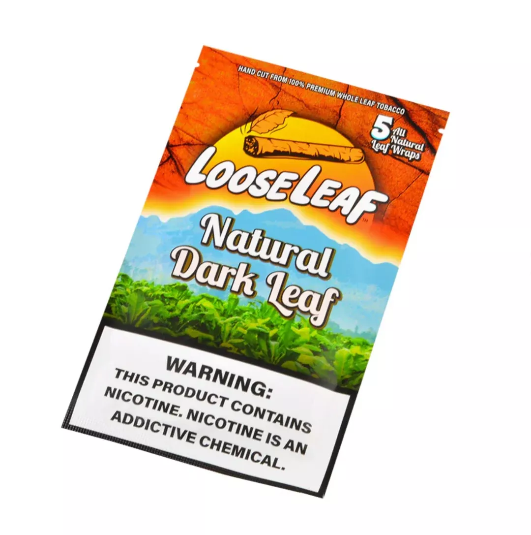 Loose Leaf Wraps – 5-Pack of Natural Flavors for Smooth Rolling