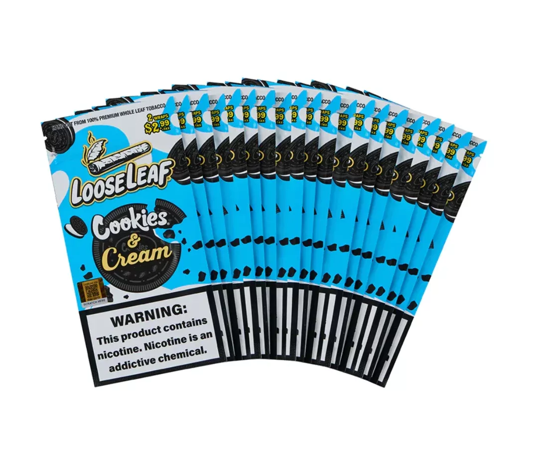 Loose Leaf Wraps – Natural Flavors in a Convenient 2-Pack
