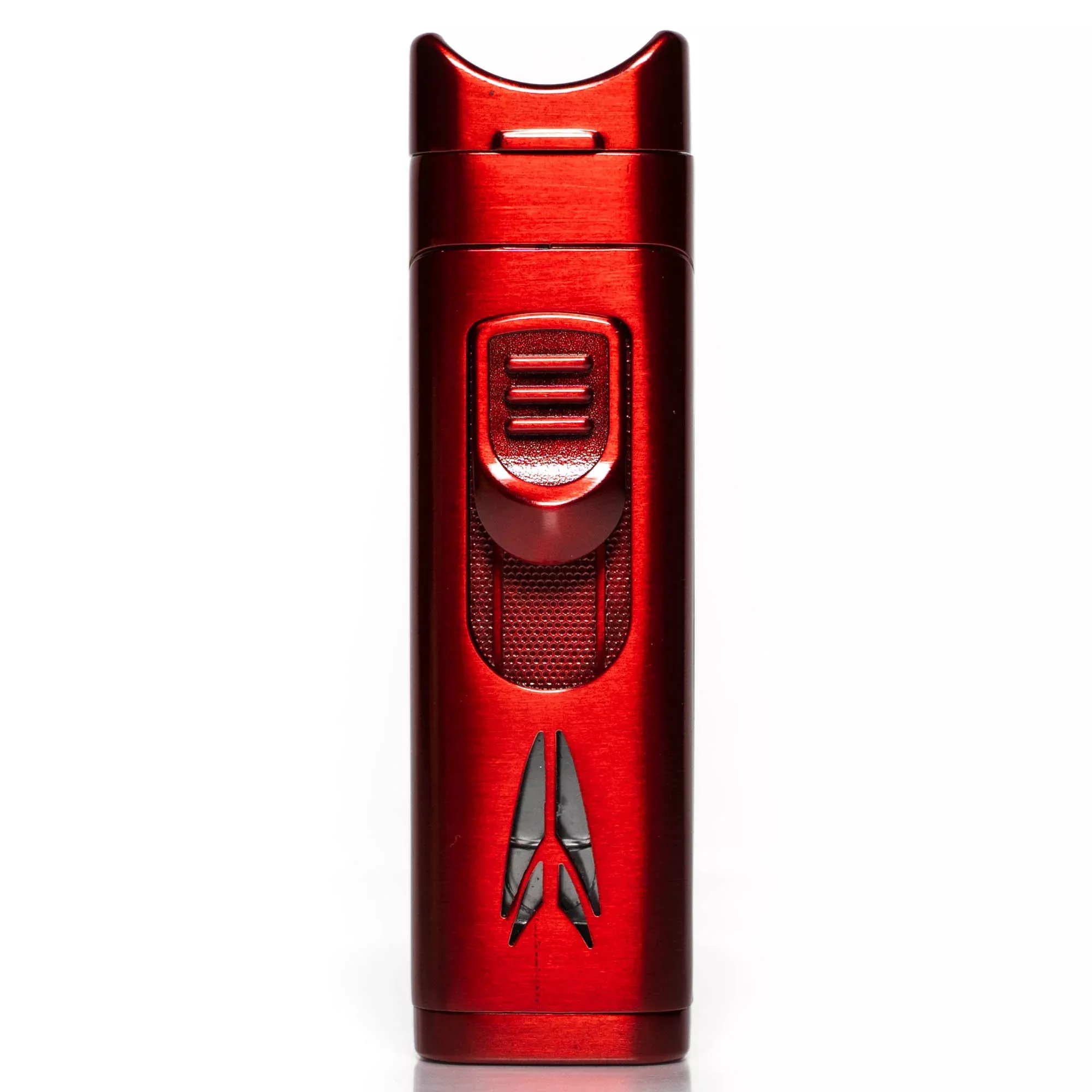 Lotus Torch - Monarch L7220 - Quad Flame Torch Lighter w / Cigar Rest & Punch - Red