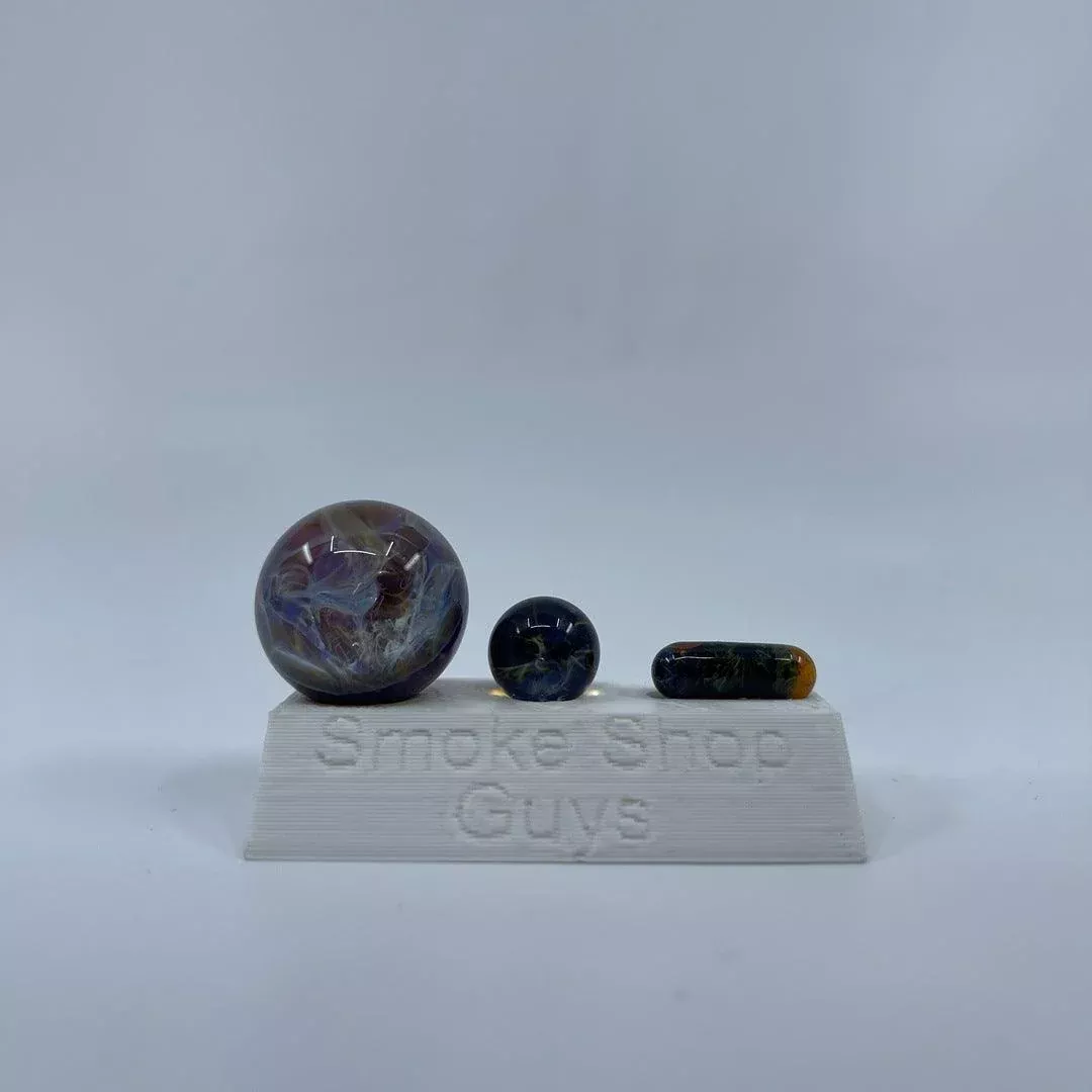 Many Moons Glass 3-Piece Slurper Set – Premium Slurper for Concentrates with Assorted Colors