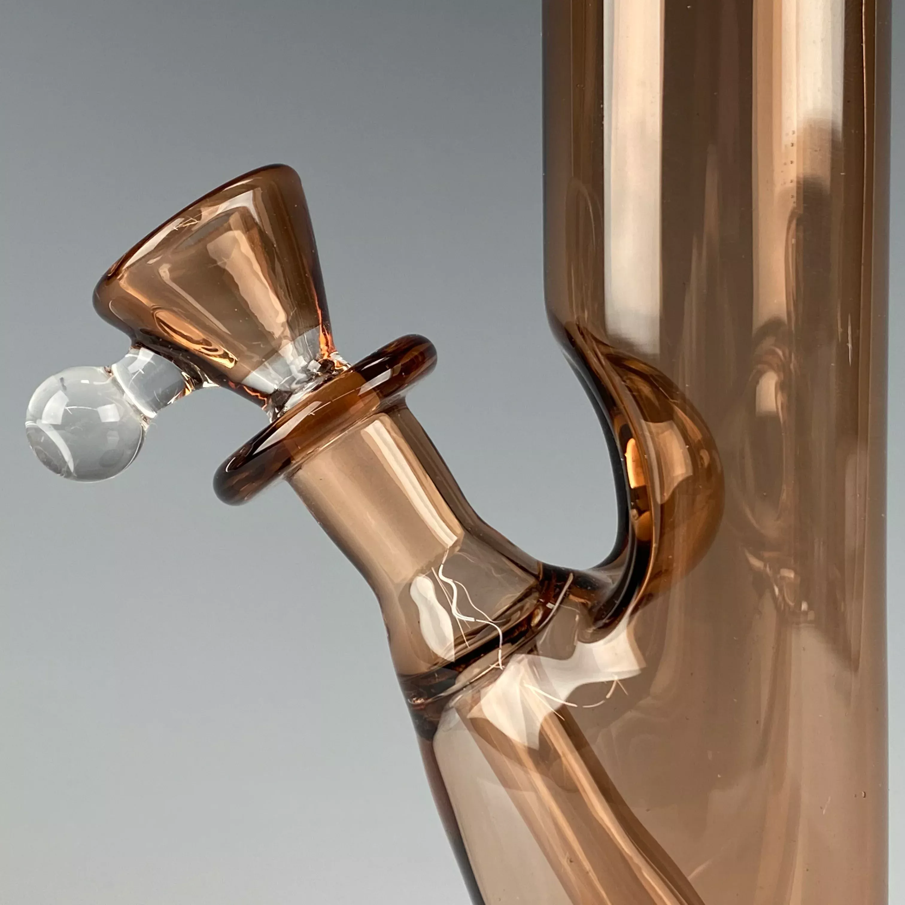"Maple Syrup" Fixie MiniTube by Eric Law Glass