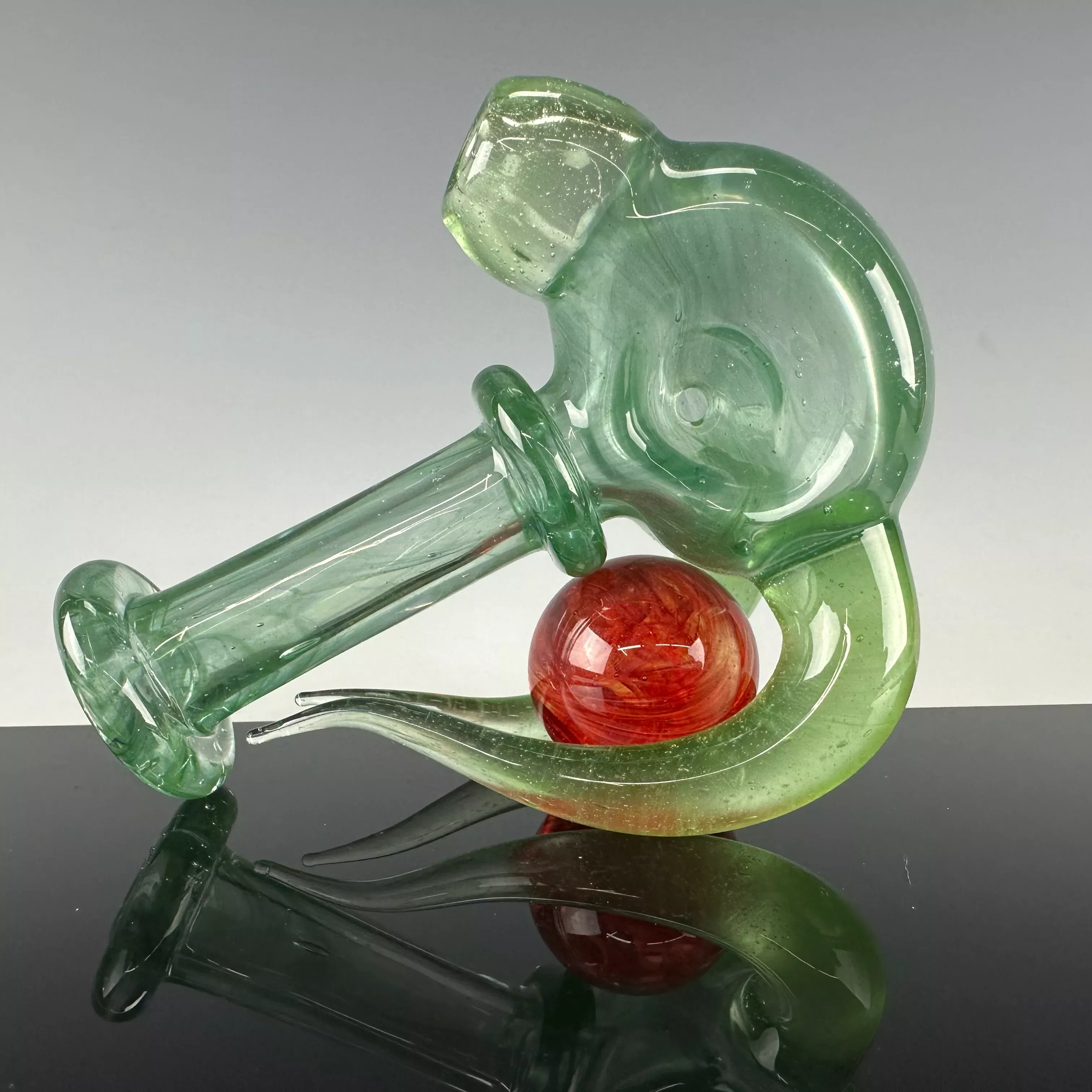 "Marble Spinner" Handpipeby Xen Glass