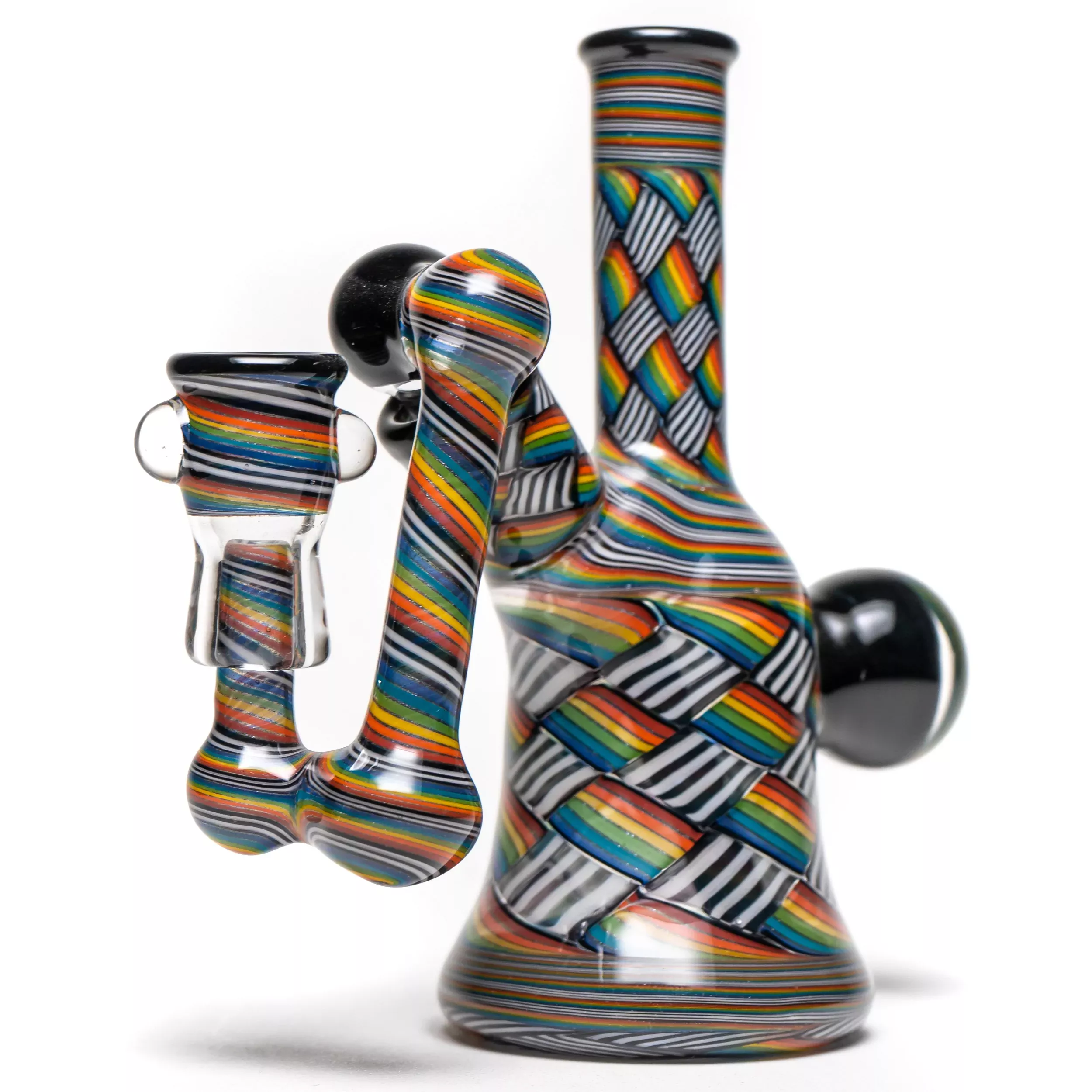 Matt C - Rainbow Chipweave Minitube