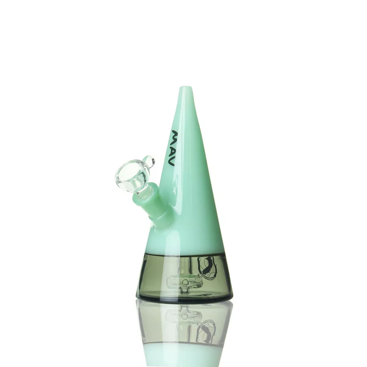 MAV - 2 Tone Cone - Sea Foam Green & Transparent Black
