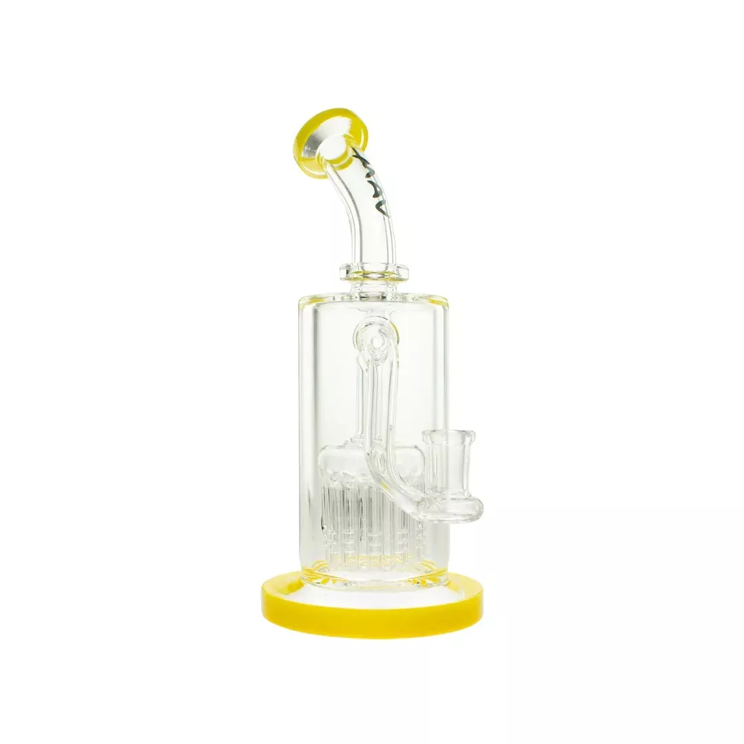 MAV Glass - 12 Arm Sycamore Tree Perc 2.0 - Yellow