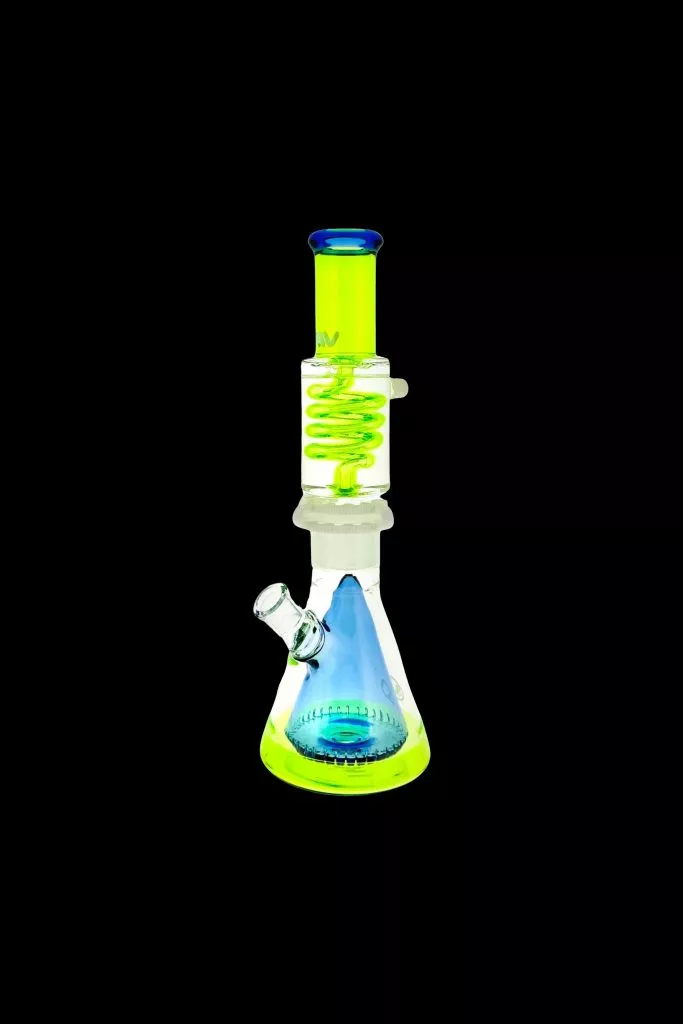 MAV Glass Oversized Slitted Pyramid Beaker Freezable Coil System