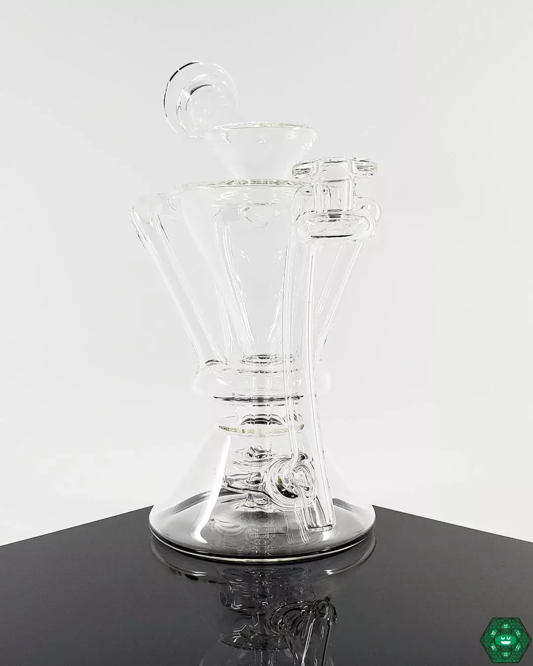 McGrew Glass Clear Internal Recycler #3 - Elegant and Functional Glass Recycler