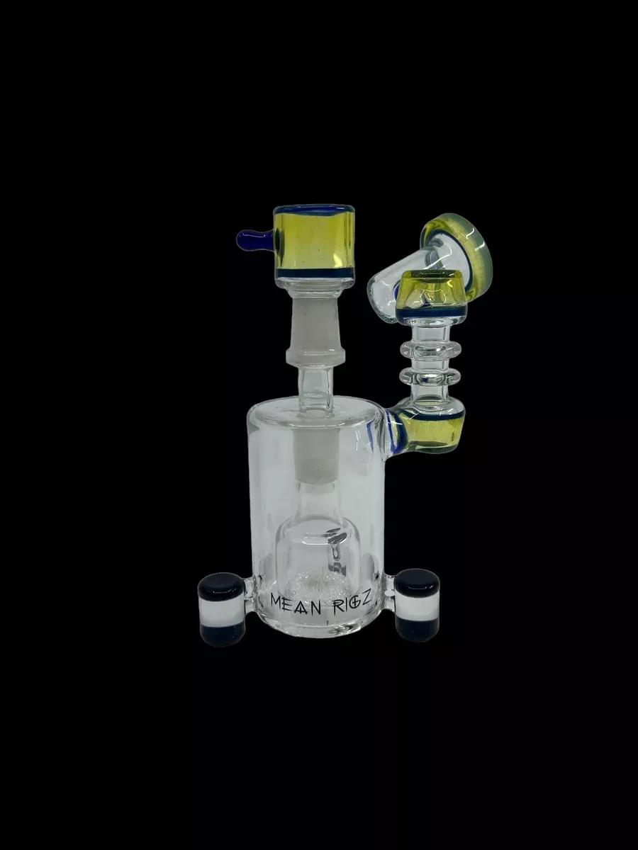Mean Rigz Can Dab Rig with Reverse Fritter Perc - 14mm Male Joint