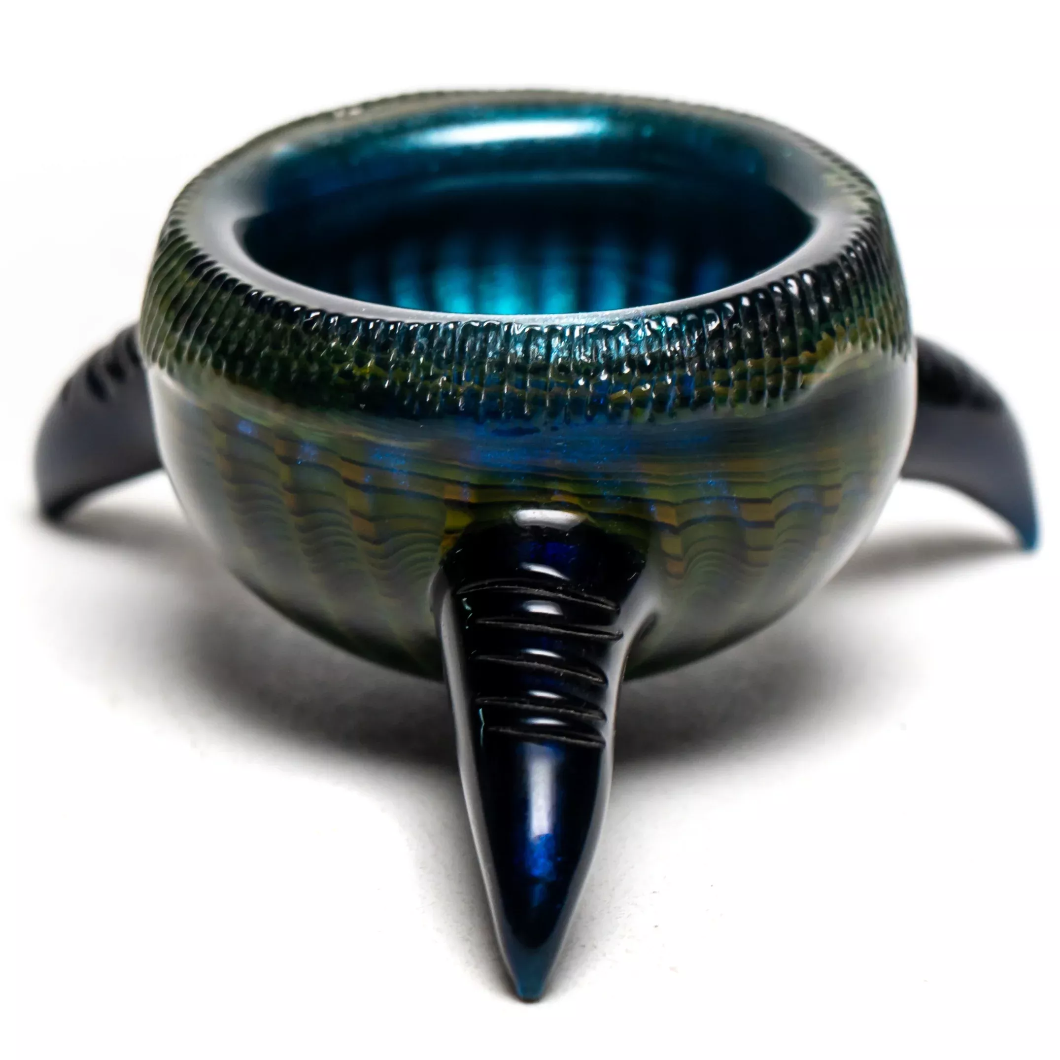 Merc - Tri Horn Dish - Fume Tech & Blue Stardust