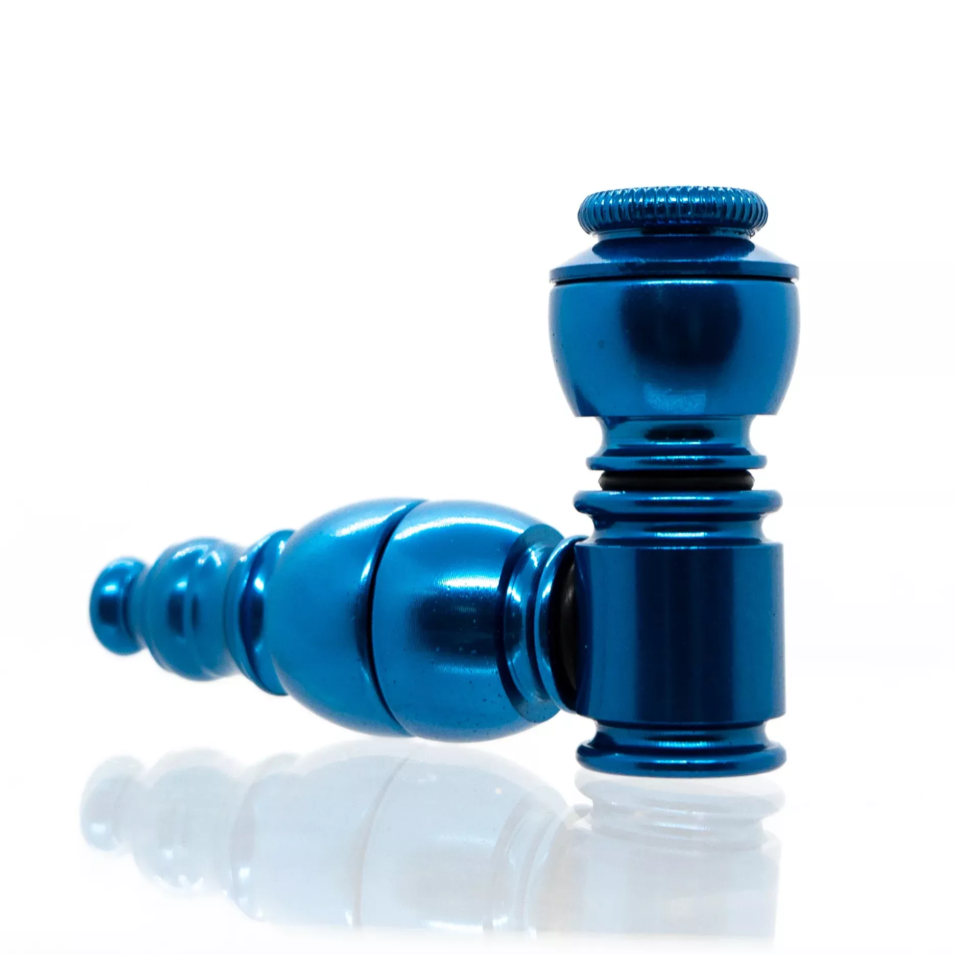 Metal Pipe - Standard - Single Chamber - Blue