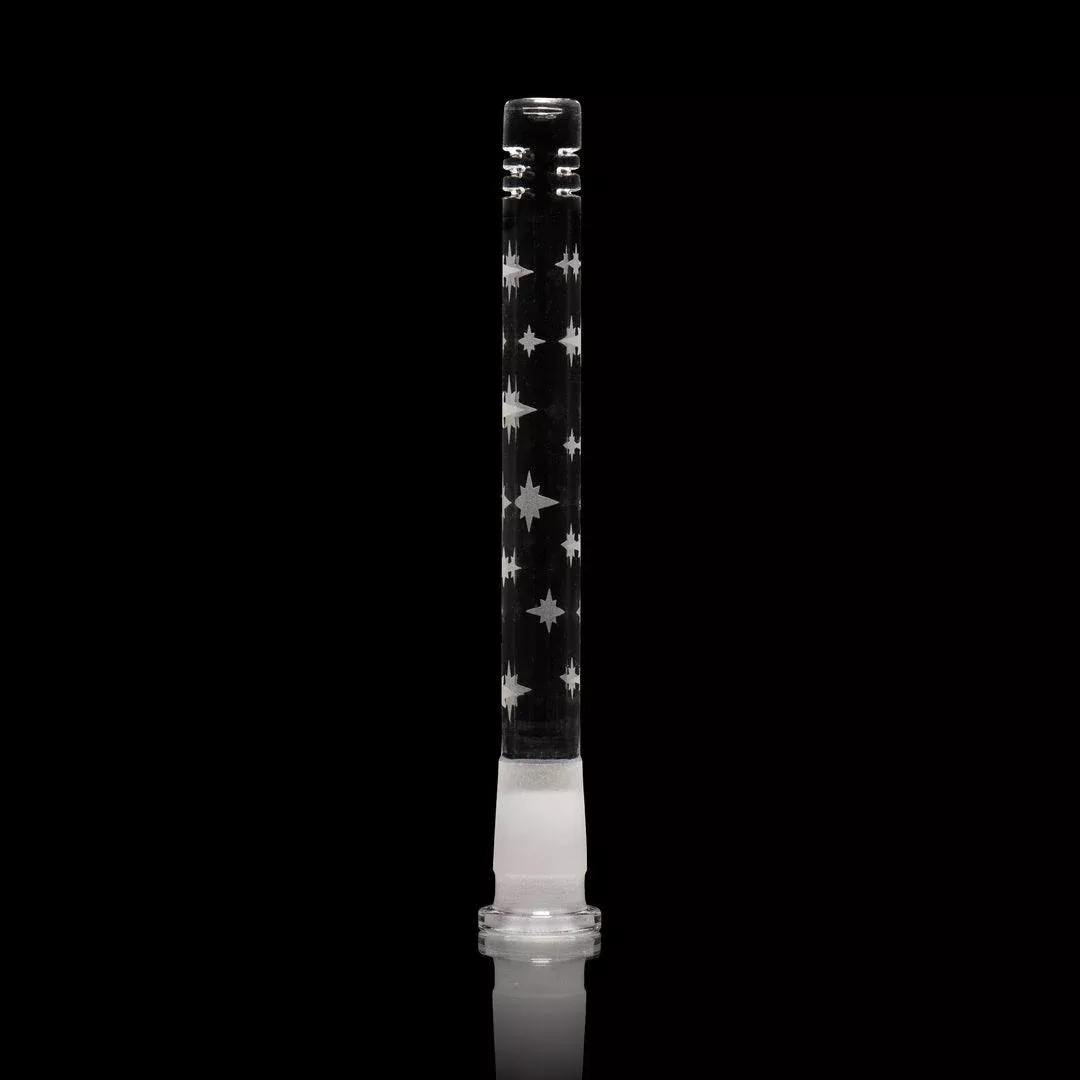 Milkyway Glass 6” Etched Downstems – Stylish and Functional