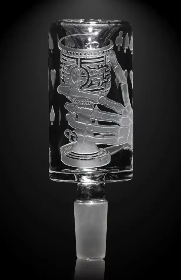 Milkyway Glass Emperor's Chalice Long Bowl – Exquisite Design Inspired by Ancient Relics