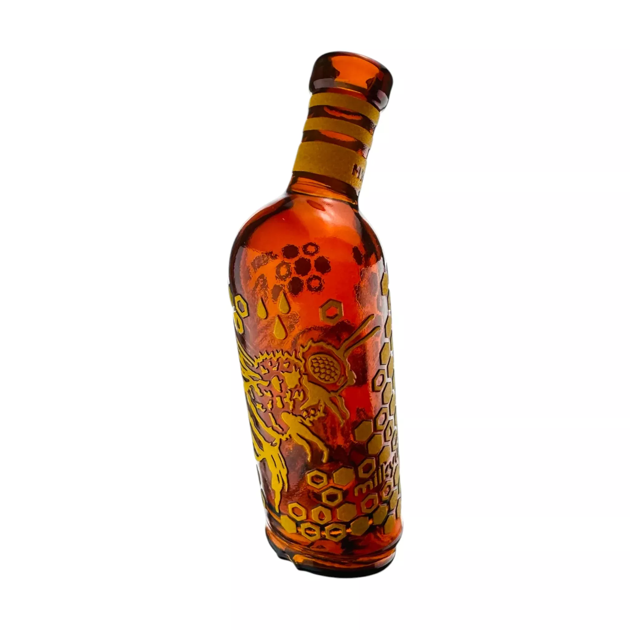 Milkyway Glass Honey Bee Glass Water Pipe Attachment For Puffco Peak