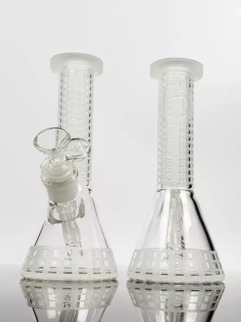 MilkyWay mini frosted etched beaker