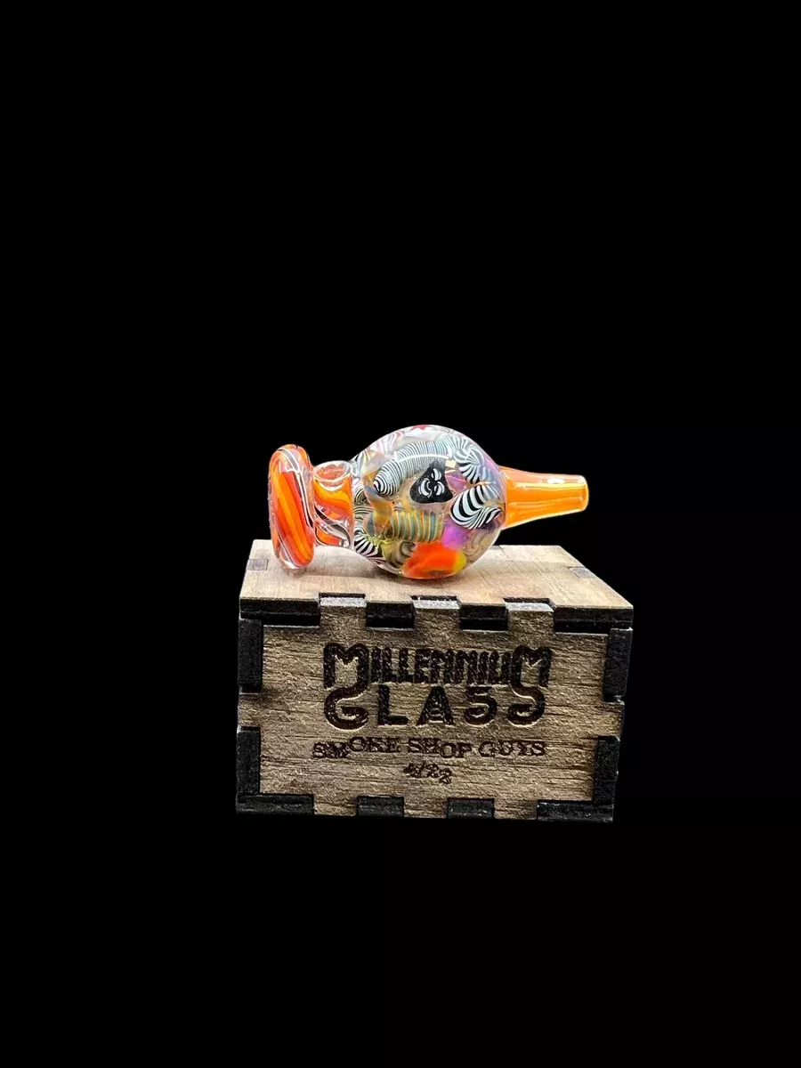Millennium Glass Chaos Bubble Cap 4 | Premium Quartz Dab Rig Cap for Smooth Concentrate Hits