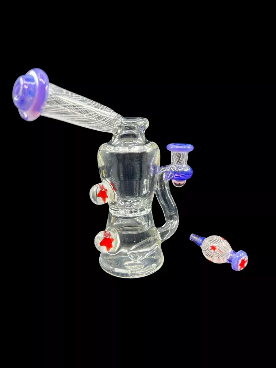 Millennium Glass Stars and Stripes Set | Patriotic Glass Accessory Collection