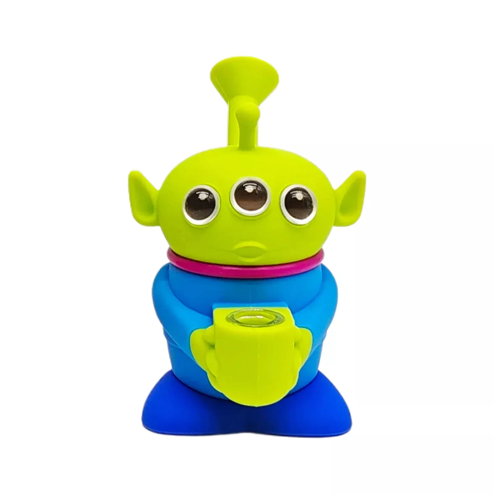 Mini Alien Silicone Water Pipe 5"