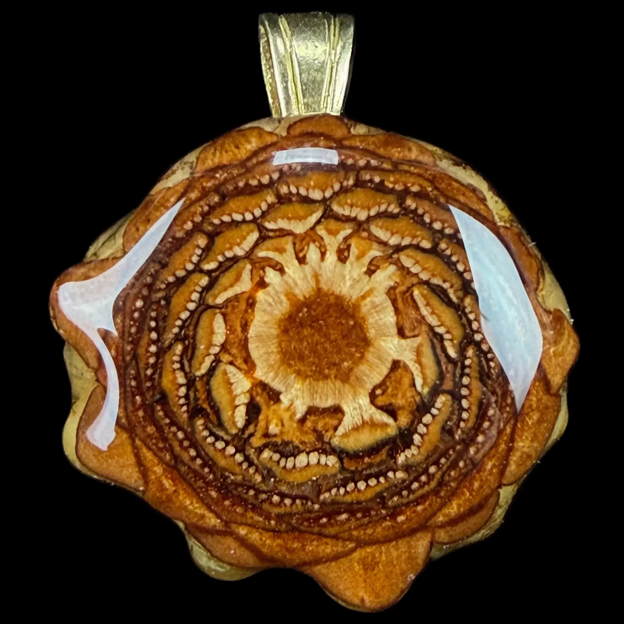*Mini* Natural Pendant by Third Eye Pinecones