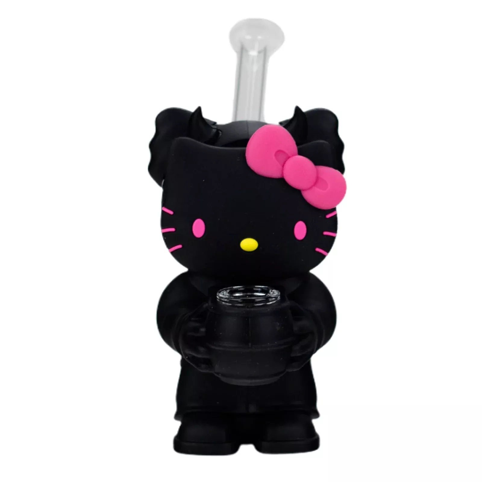 Mini Silicone Devil Kitty Bong
