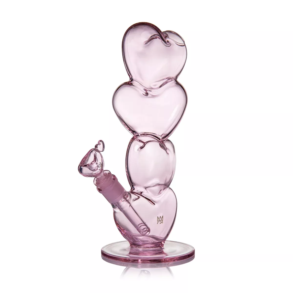 MJ Arsenal Evermore Water Pipe – Limited Heart Glass