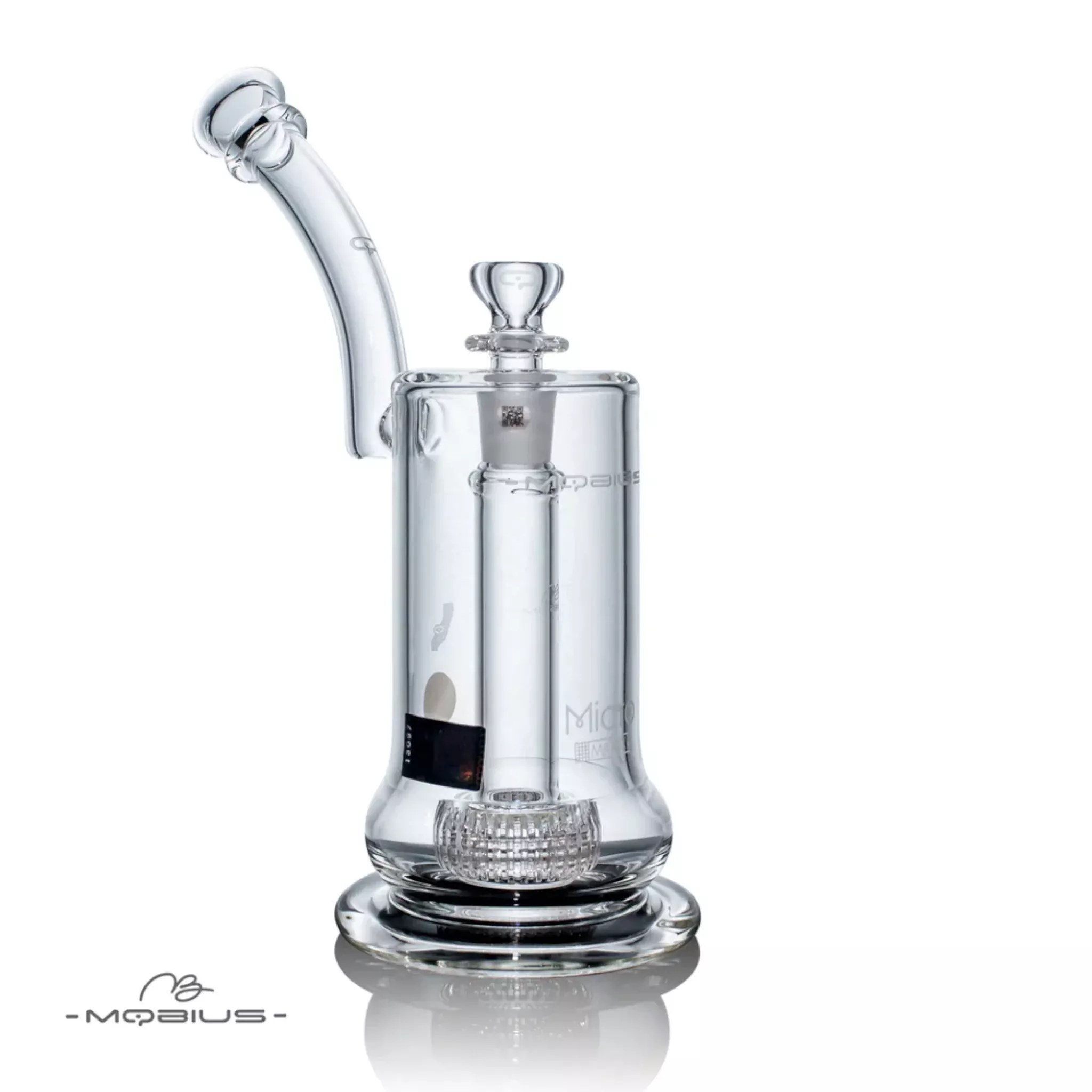 Mobius Glass Micro Matrix Perc Bubbler V3