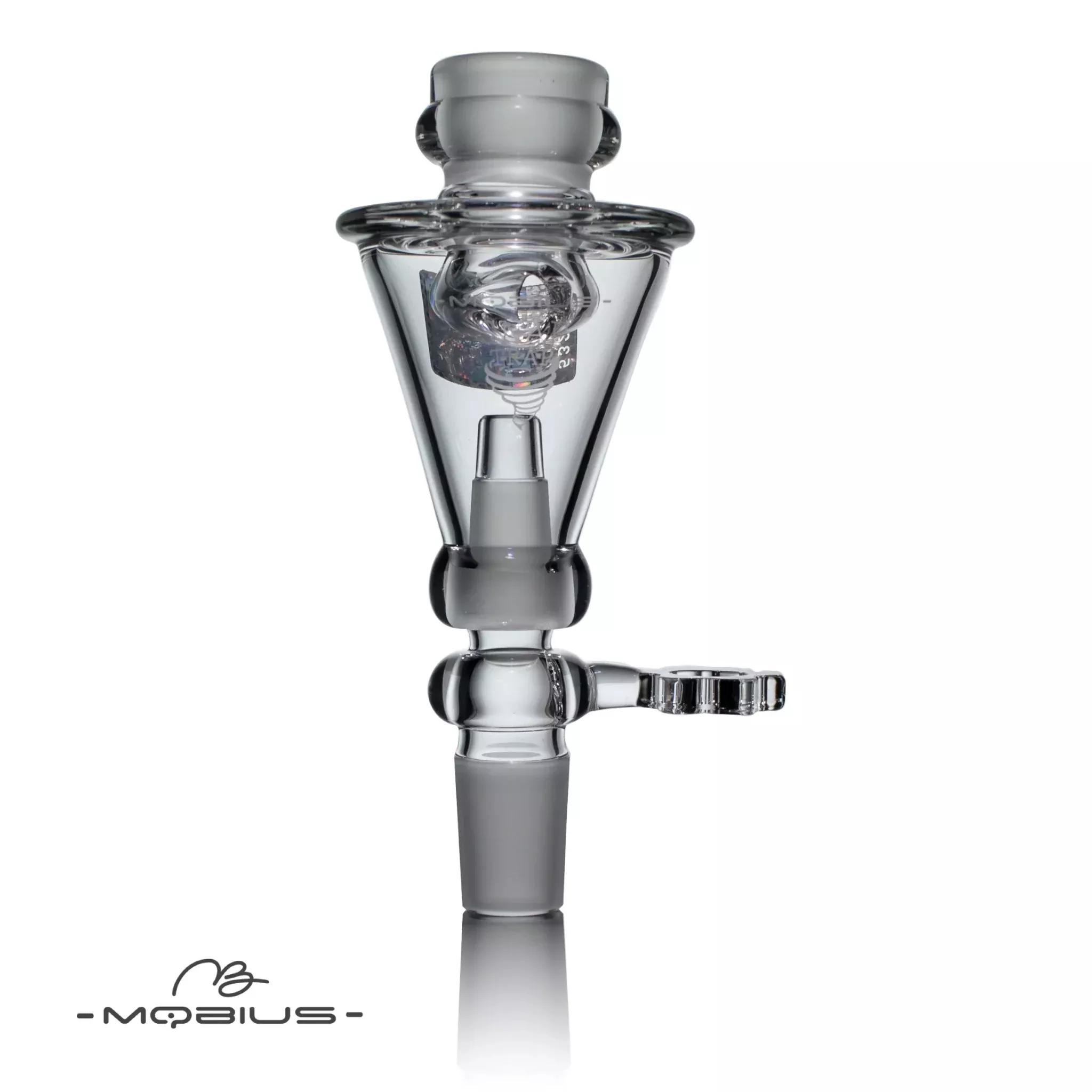 Mobius Glass Snap Trap w/ Female Fitting - 18mm