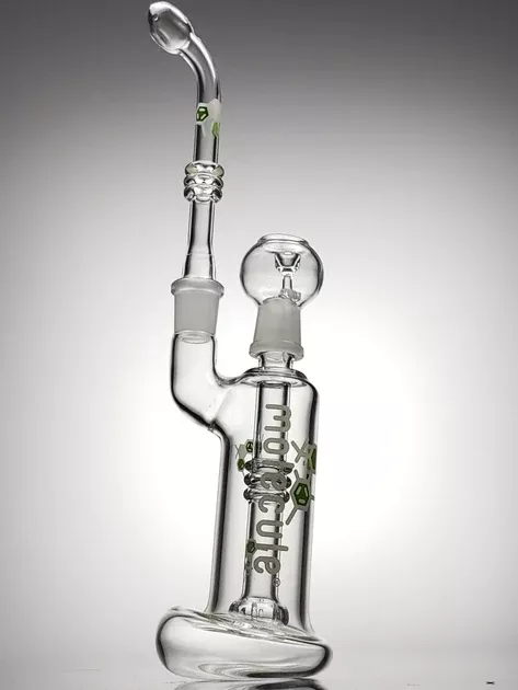 Molecule 12'' fat bottom rig clear dome