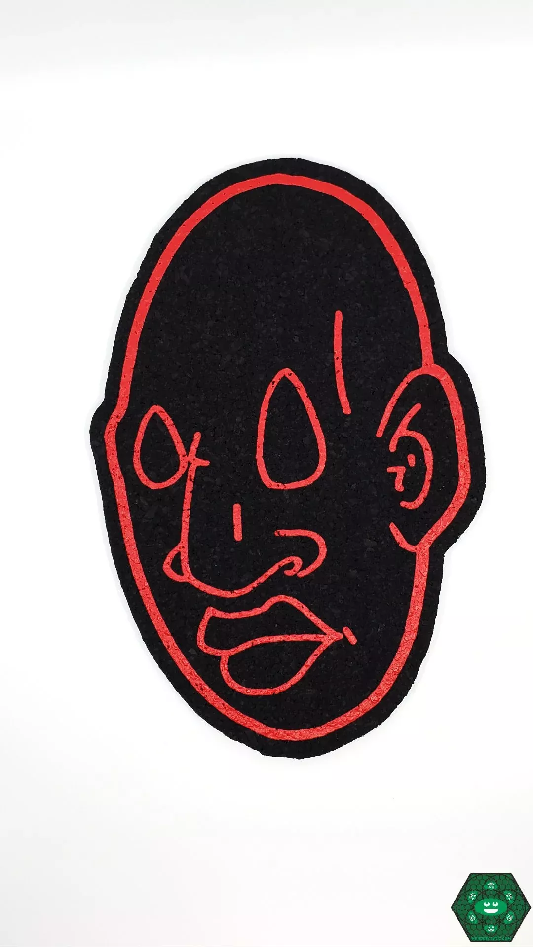 Mood Mat Mr. Red 12" – High-Quality, Heat-Resistant Dab Mat