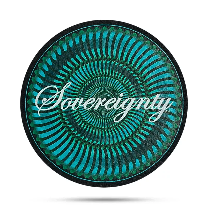 Moodmats X Sovereignty - Green Rings Circle