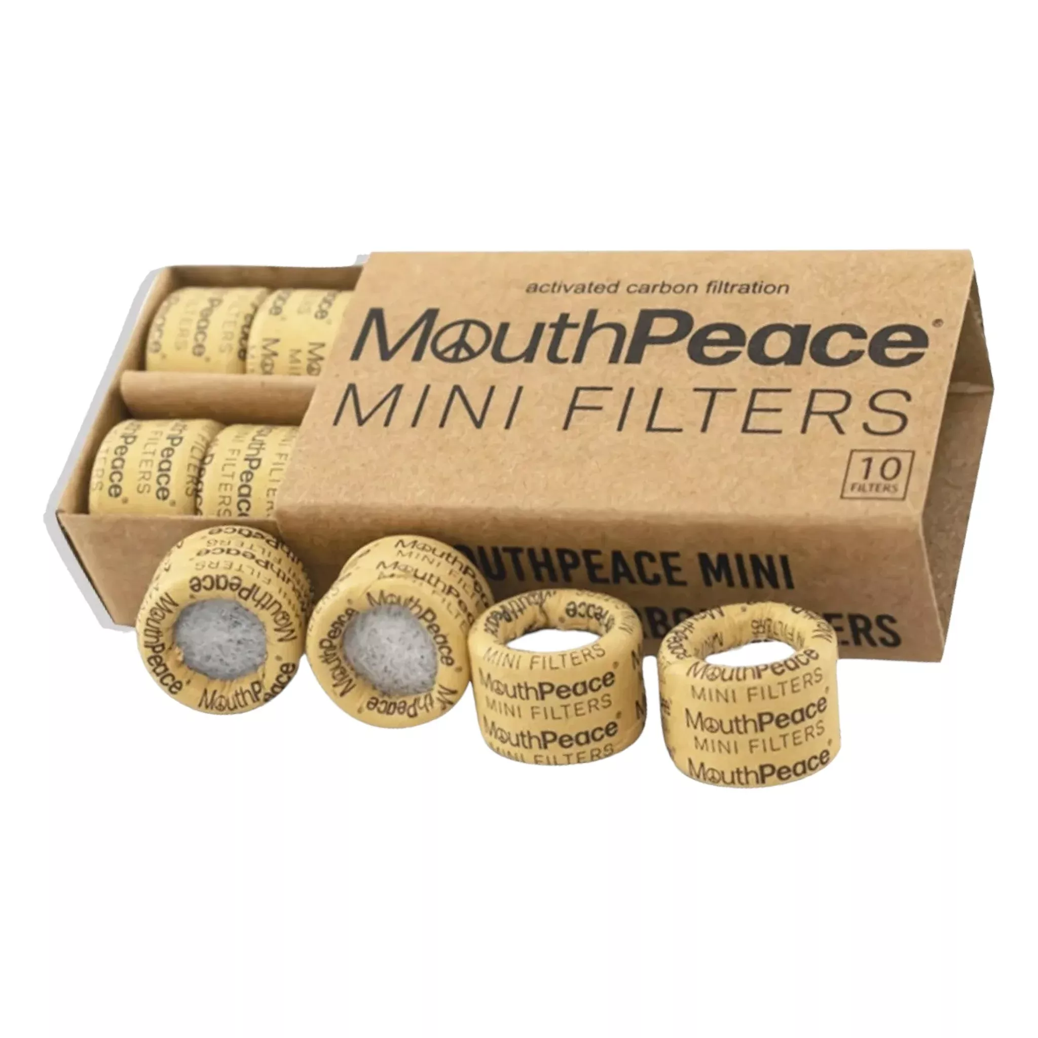 Moose Labs MouthPeace Mini Filter Rolls 10ct - 2 Packs