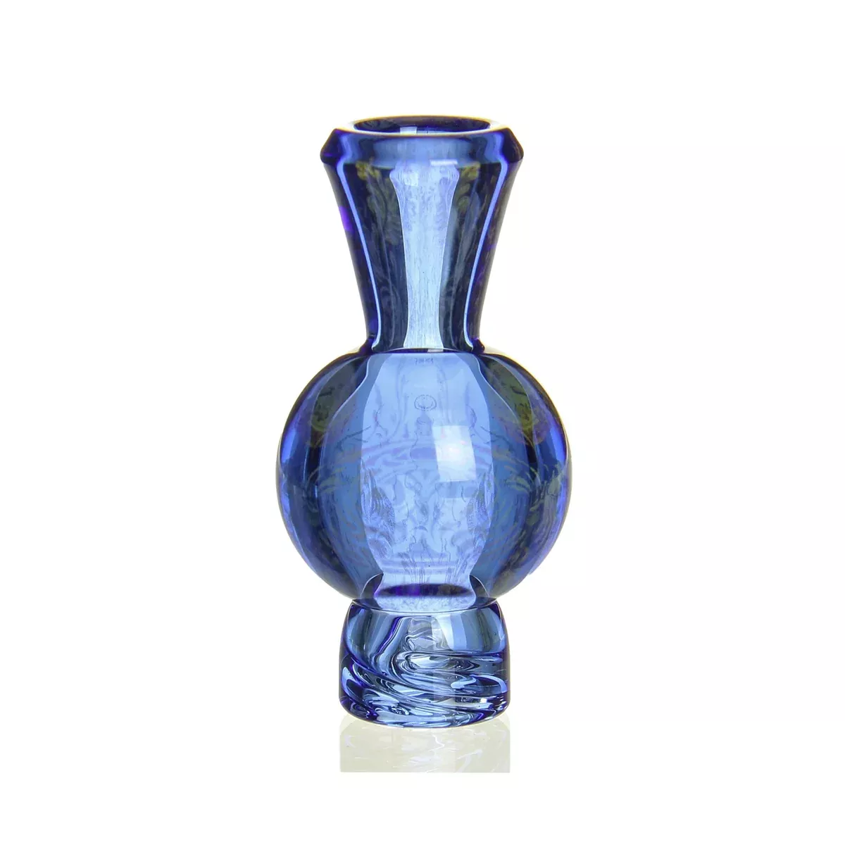 Mothership Glass - Cerulean Bubble Cap - Guardian