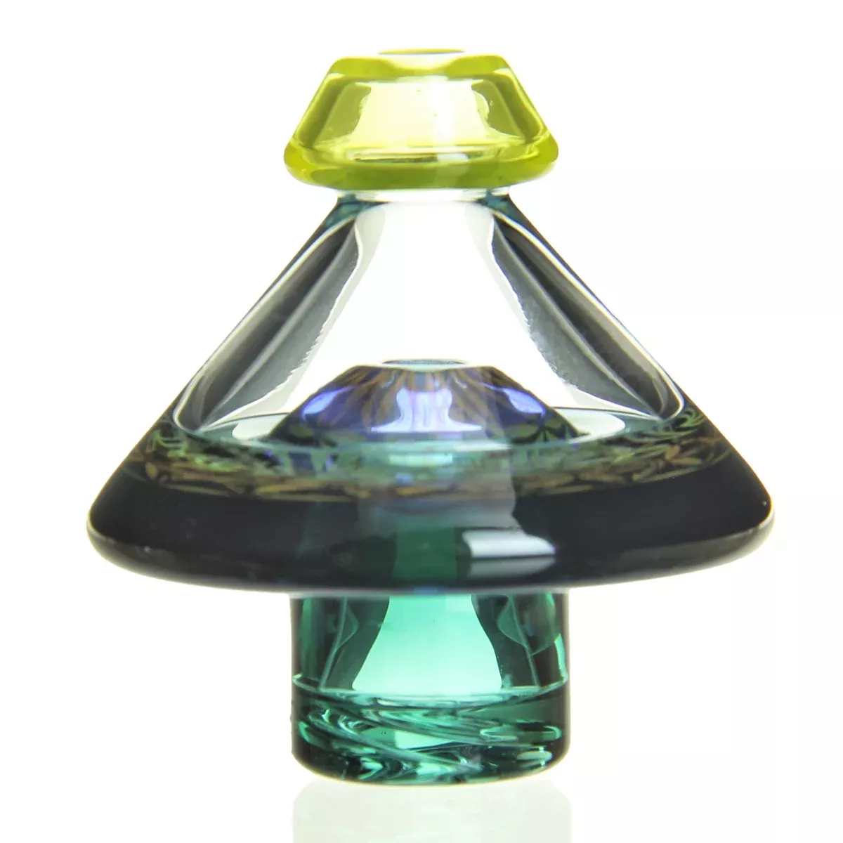 Mothership Glass - Conical Cap - Flower Of Life