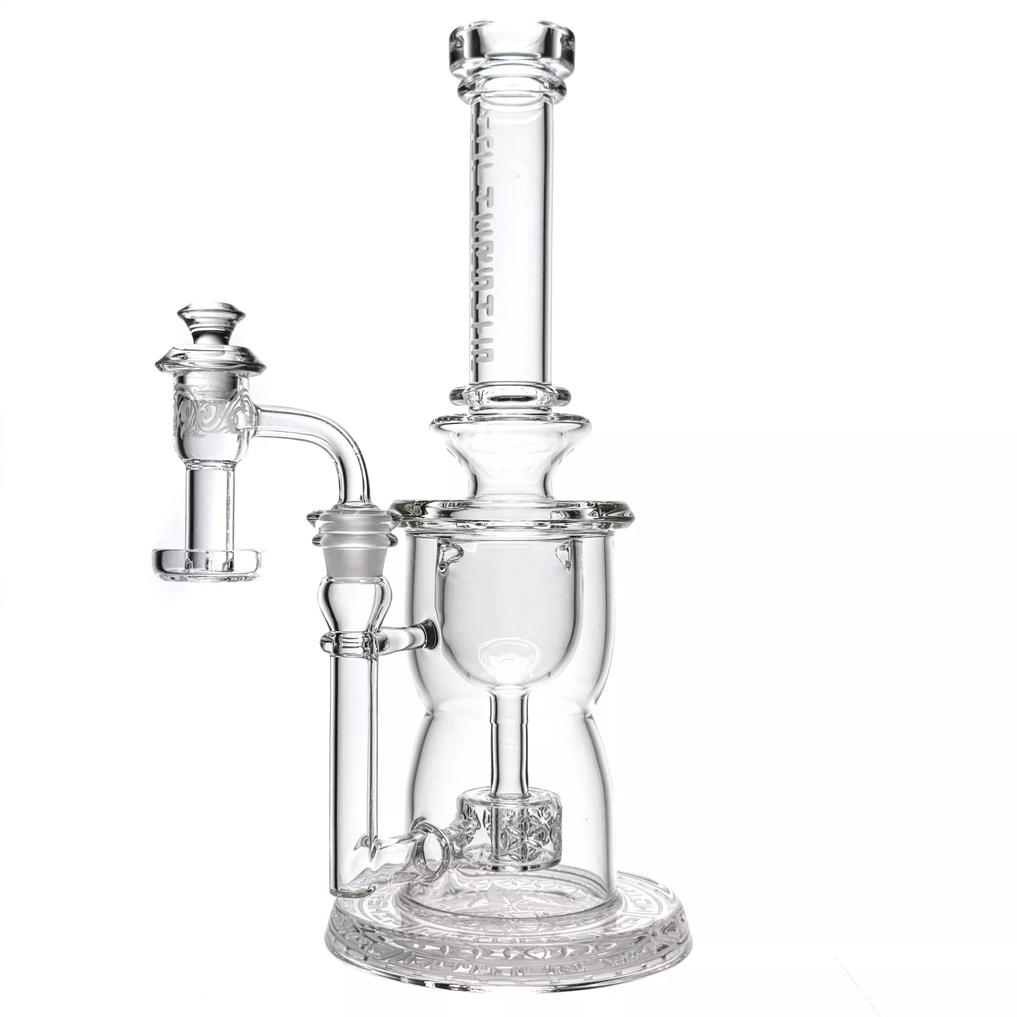 Mothership - XL Torus w / Slurper Set - Hourglass - Clear