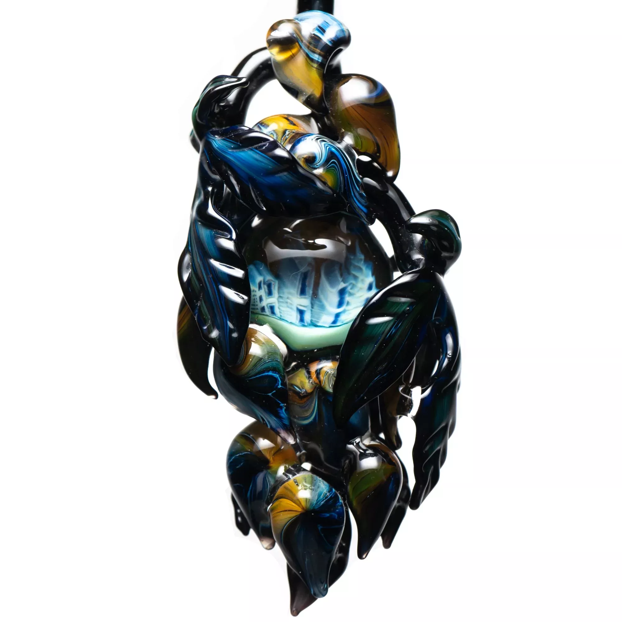 Mr. Gray - Nug Study Pendant - Pomegranate