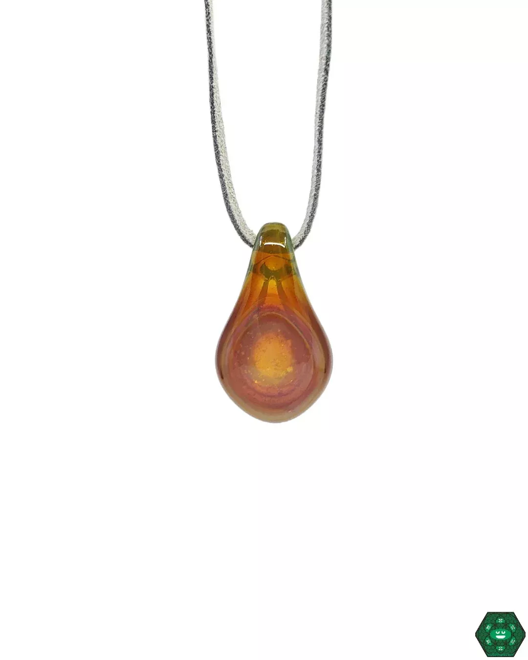 Multi-Color Pendy - Vibrant Handmade Glass Pendant