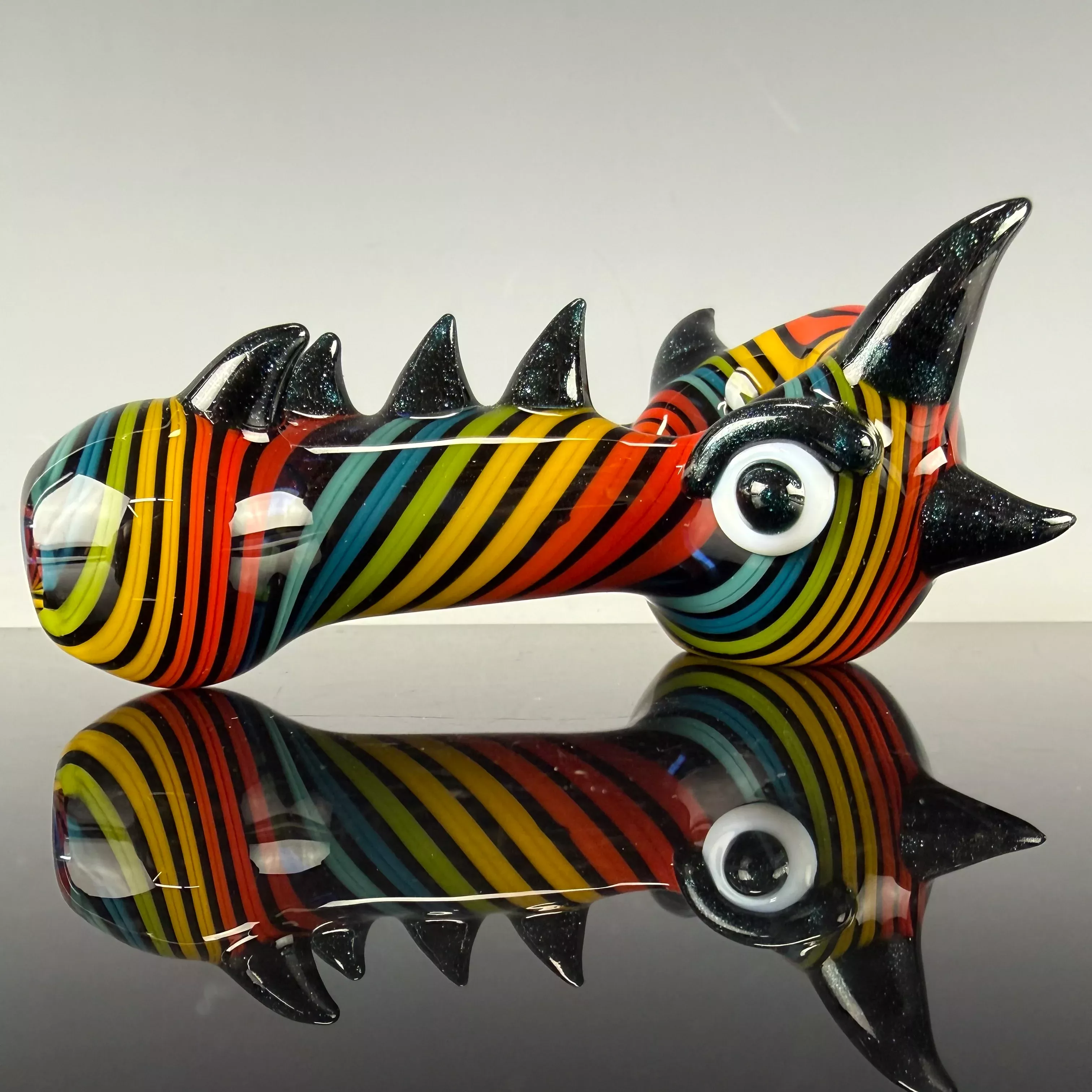 Multicolor Dragon Spoon by Carsten Carlile