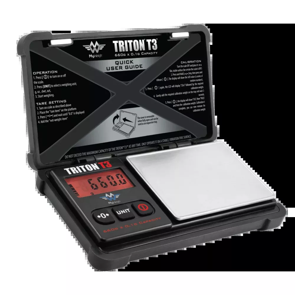 MyWeigh - Triton T3 Digital Pocket Scale - 660g x 0.1g