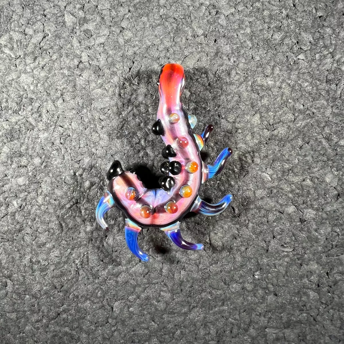 MZ Glass - Spiky Caterpilar Pendant