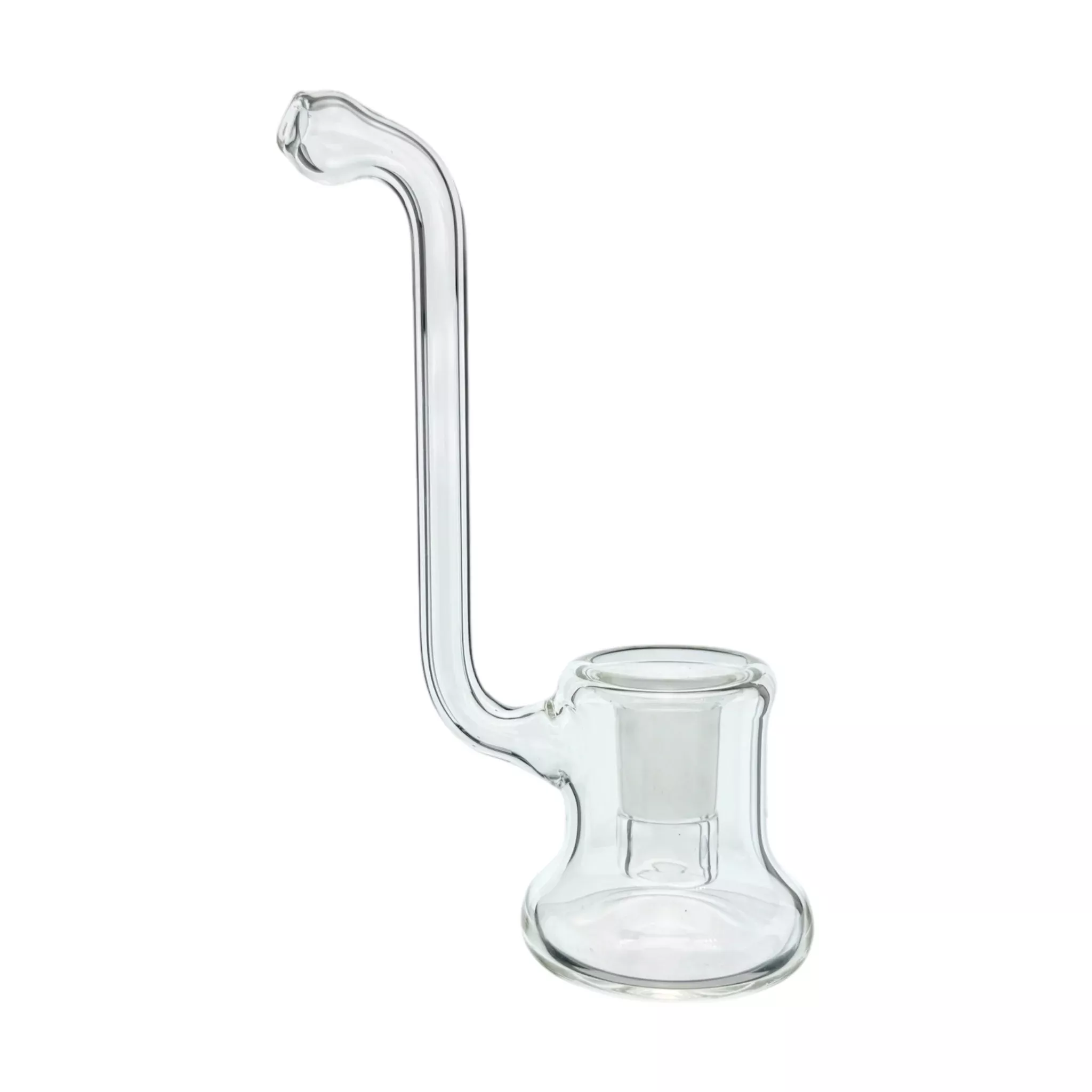 N3RD Glass - 14mm Simple Can Base Clear Dry Dab Rig