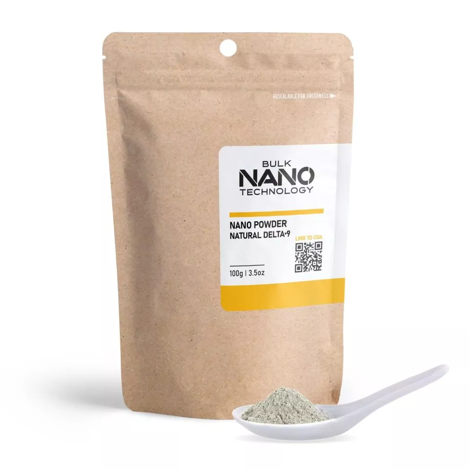 Natural Delta 9 Nano Powder - 100g - Bulk Nano Technology