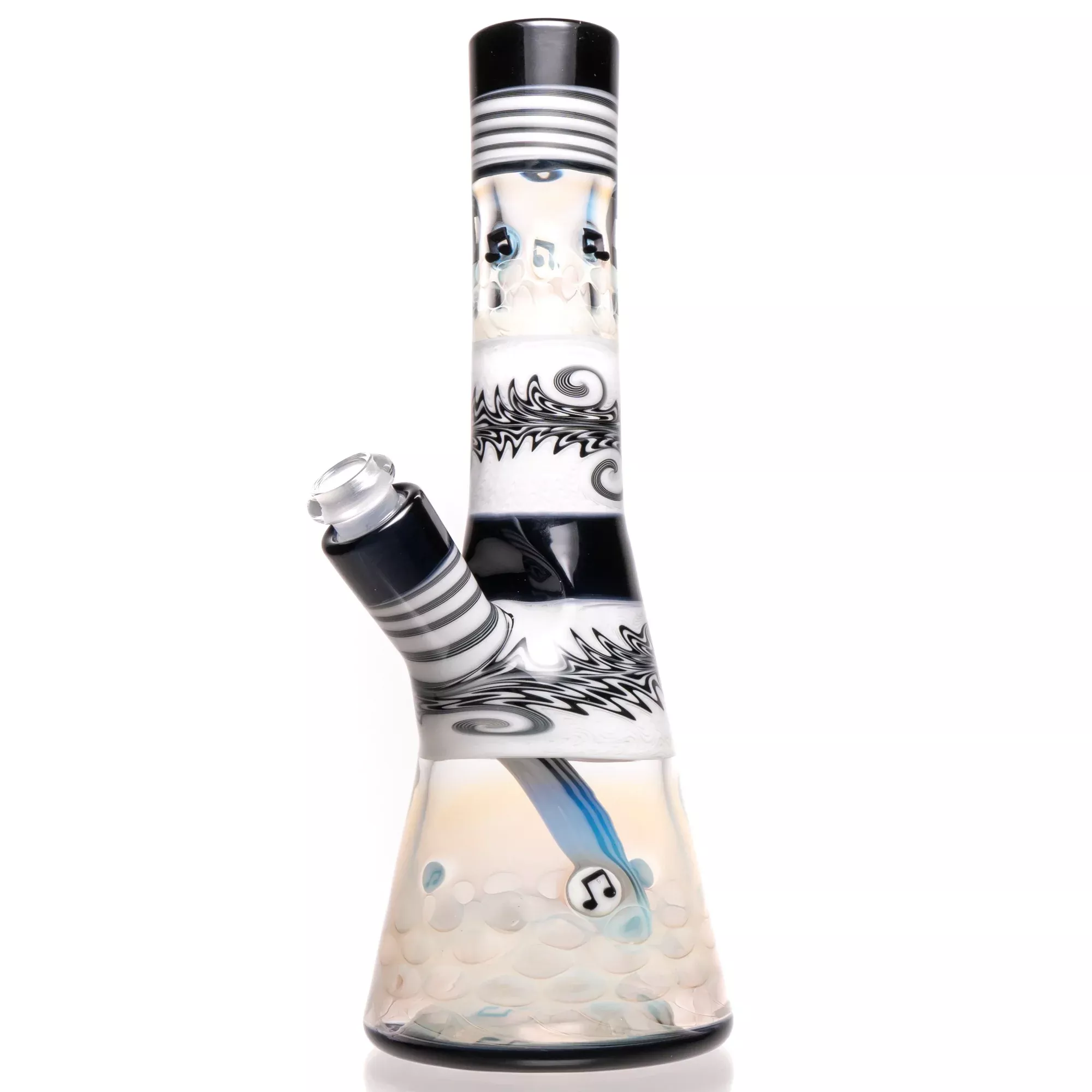 Nes Glass - Custom Reversal Millie Tube - Music Notes
