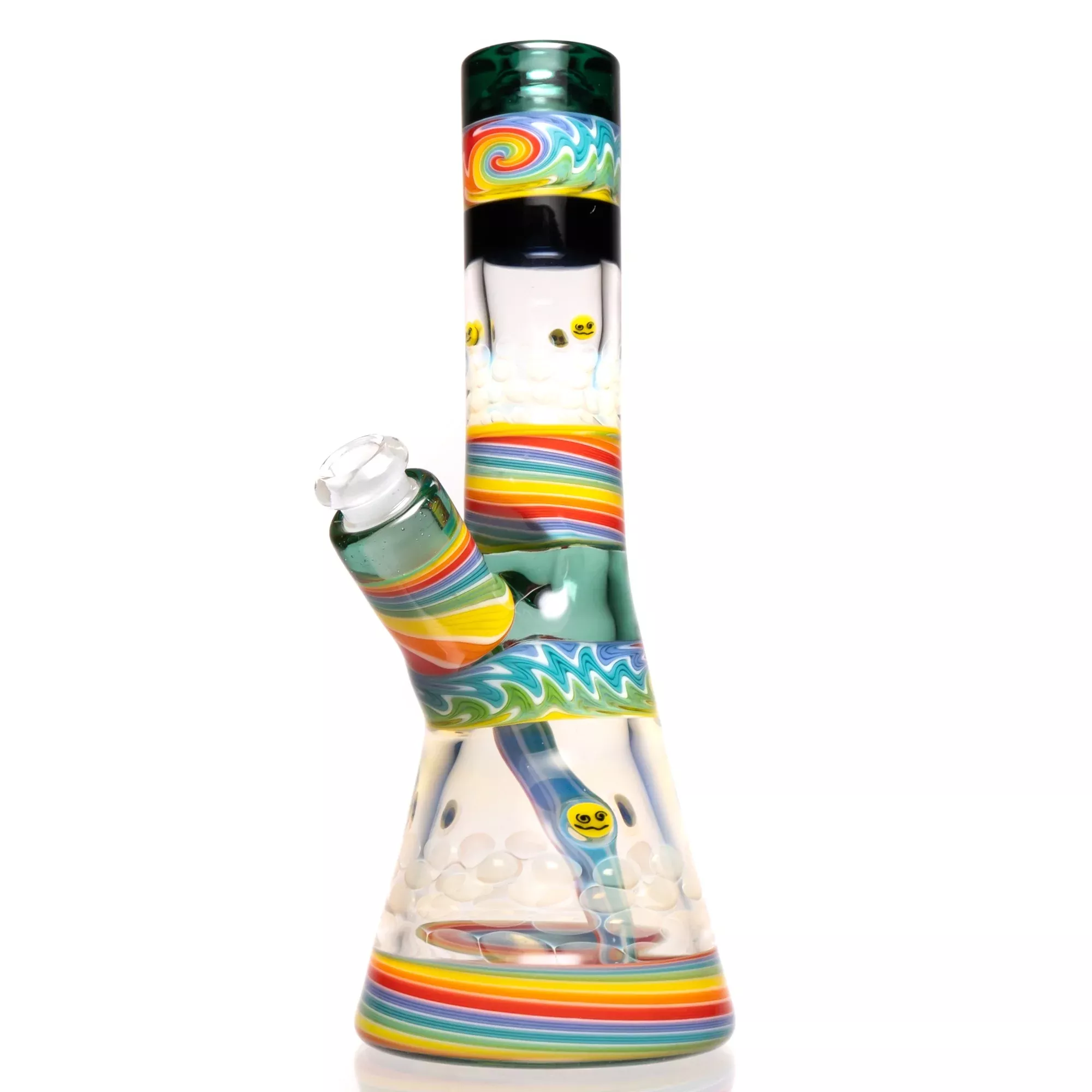 Nes Glass - Custom Reversal Millie Tube - Trippy Smiley
