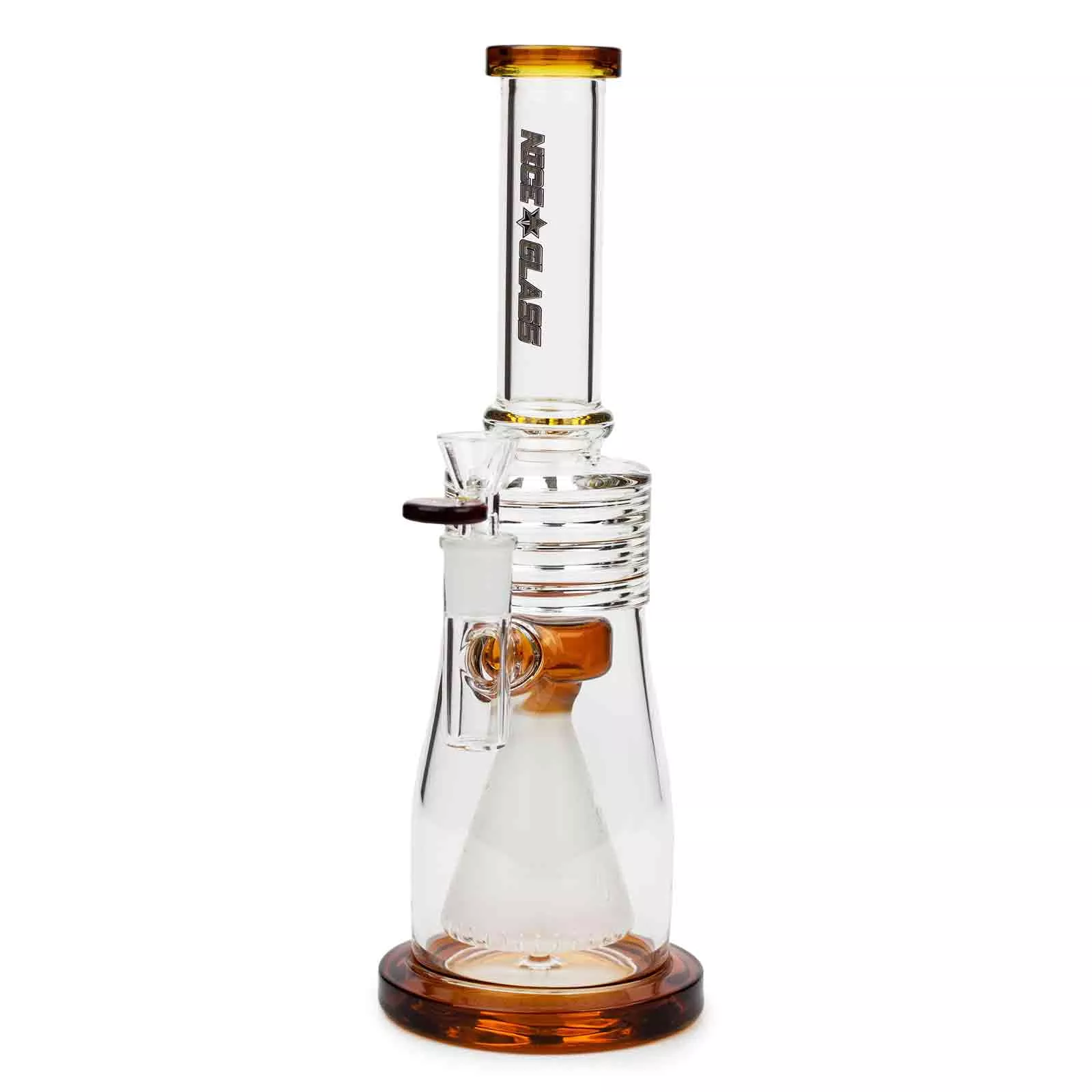 NG 12" Frosted Cone Perc Bong