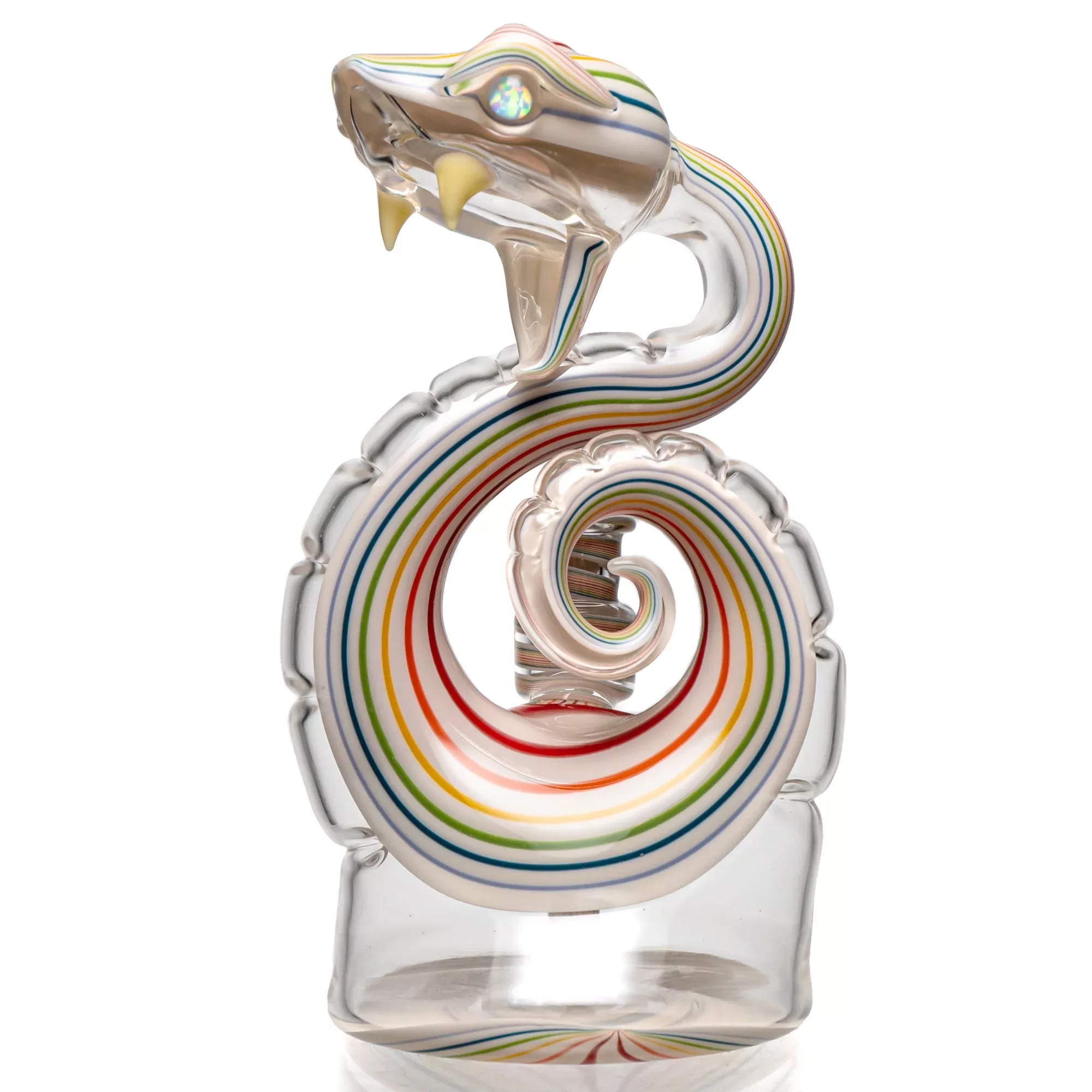Niko Cray - Snake - UV Lucy & Star White w /Rainbow Linework