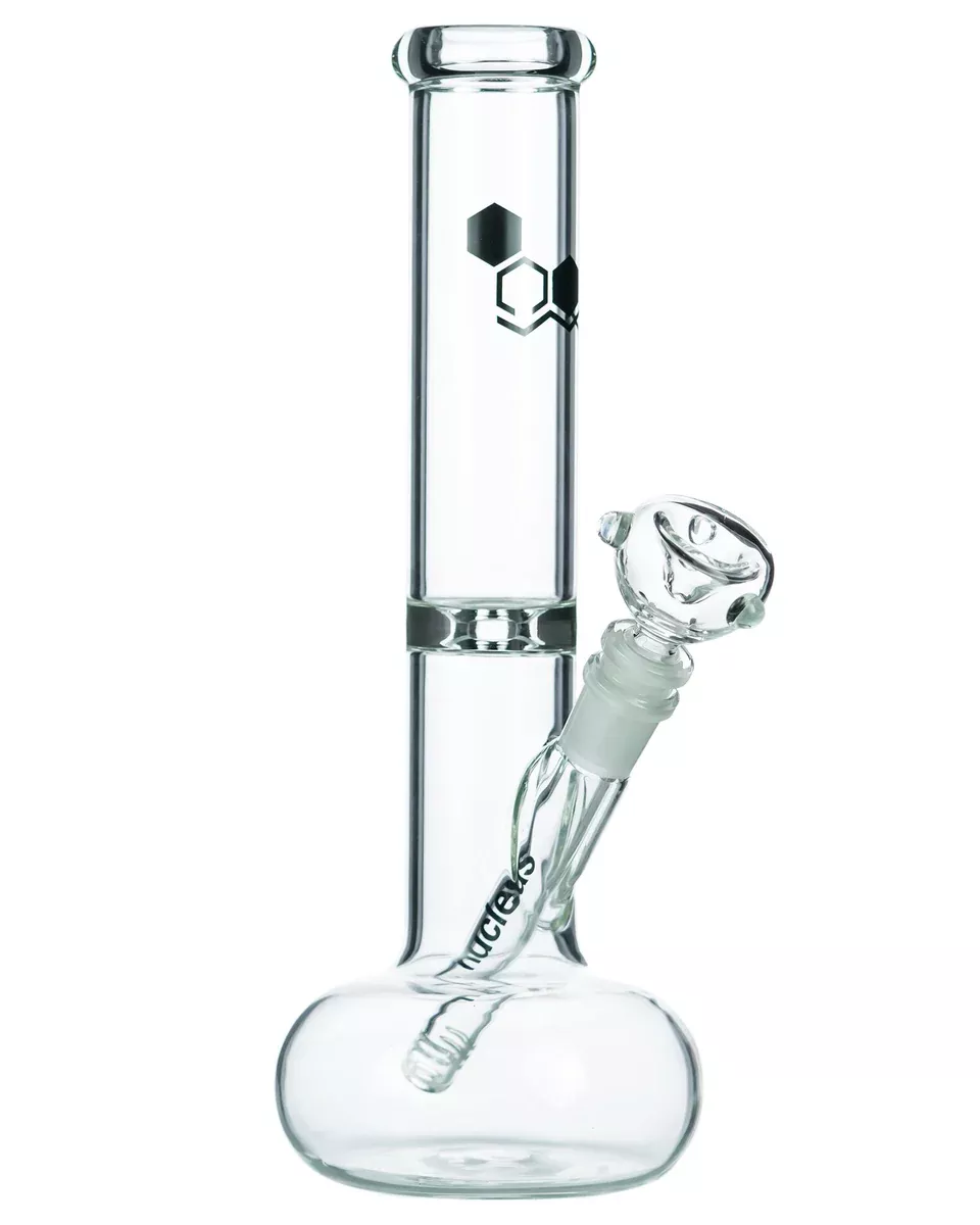 Nucleus Clear Glass Buoy Base Water Pipe