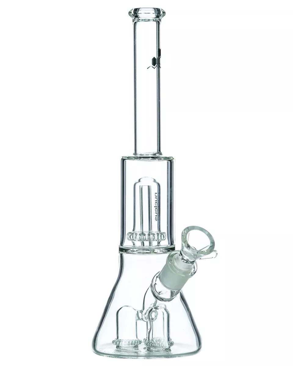 Nucleus Triple to Single UFO Perc Beaker Water Pipe